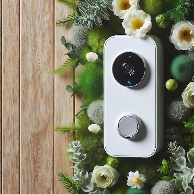 A comparison shot of three different video doorbell models from various brands (Ring, Nest, Arlo), highlighting their physical differences in size, shape, and button design. Each doorbell is clearly labeled with its brand name.