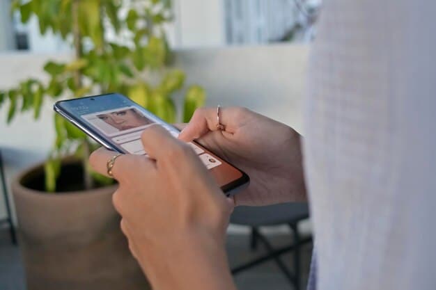 A screenshot of a smartphone app interface showing the user connecting a video doorbell to their home Wi-Fi network. The app displays a list of available networks and a prompt to enter the Wi-Fi password.